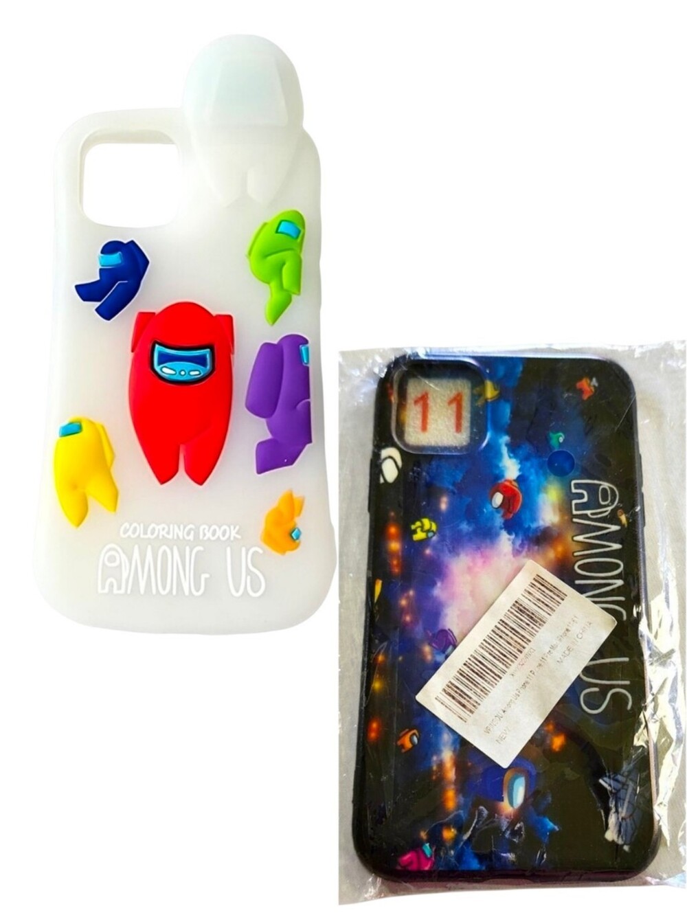 2pc Among Us Cases For iPhone 11